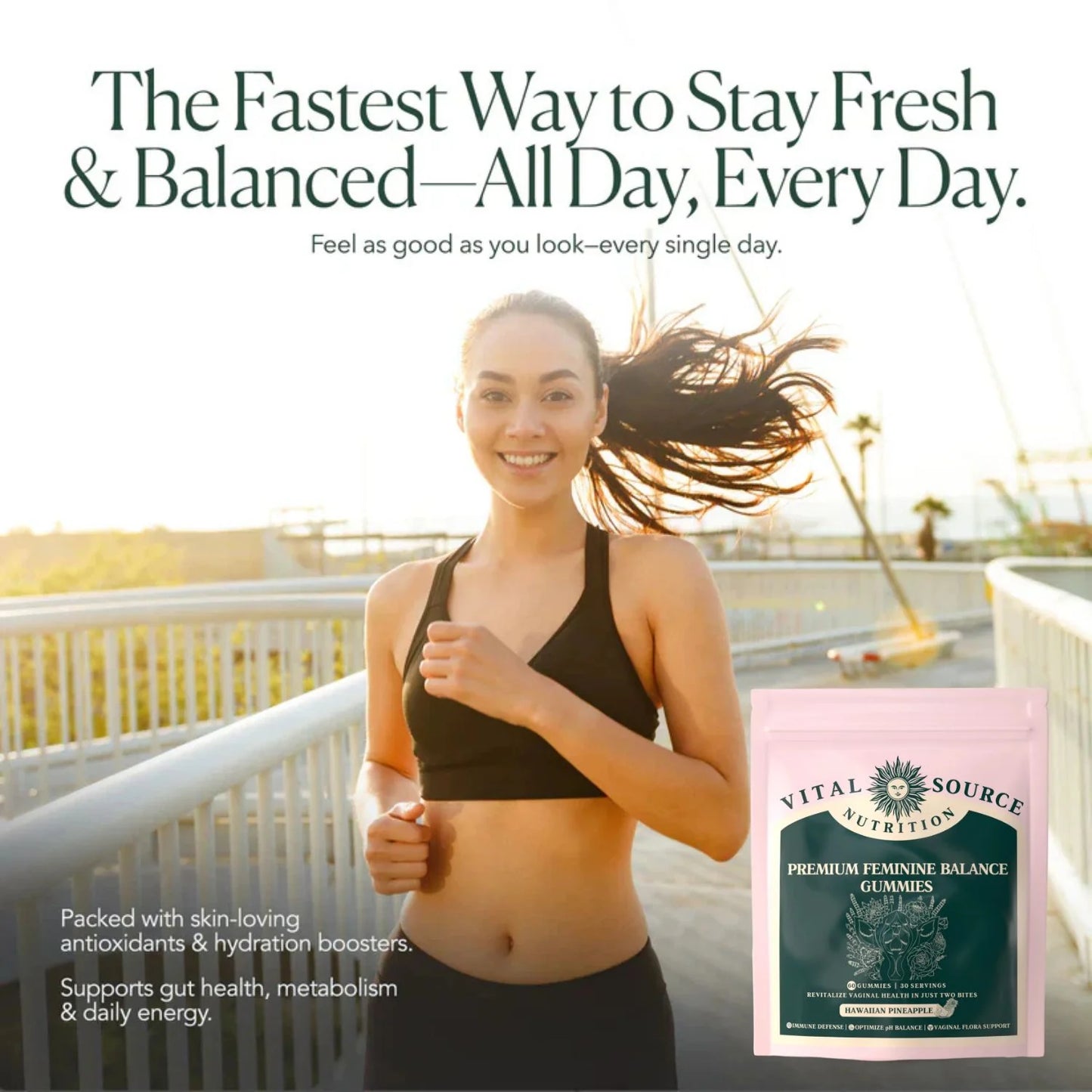 Probiotics - No more worrying about odor or imbalance - Feel fresh, confident and in control