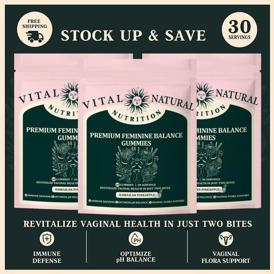 Probiotics - No more worrying about odor or imbalance - Feel fresh, confident and in control