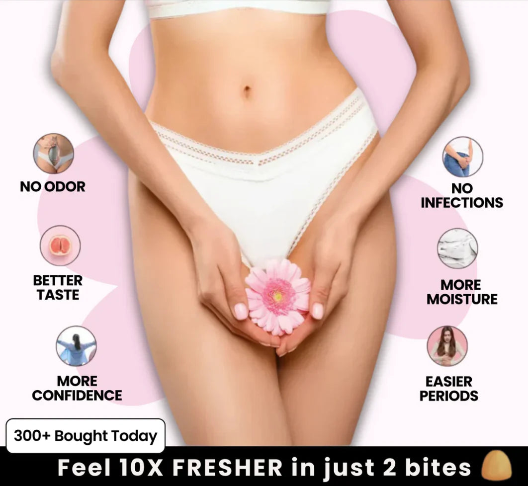 Probiotics - No more worrying about odor or imbalance - Feel fresh, confident and in control